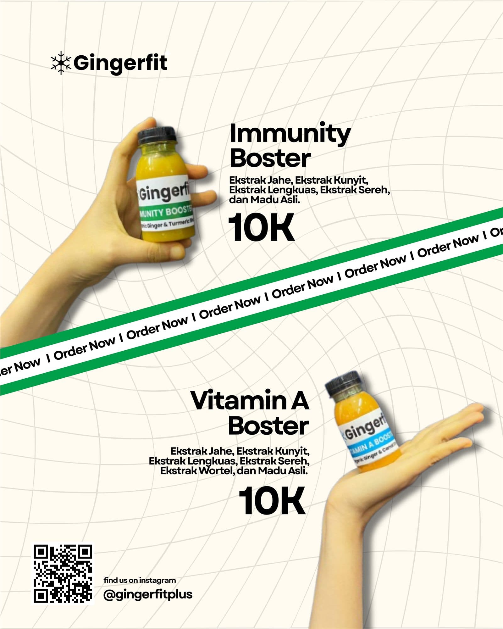 Galeri produk dan aktivitas Gingerfit+ 1