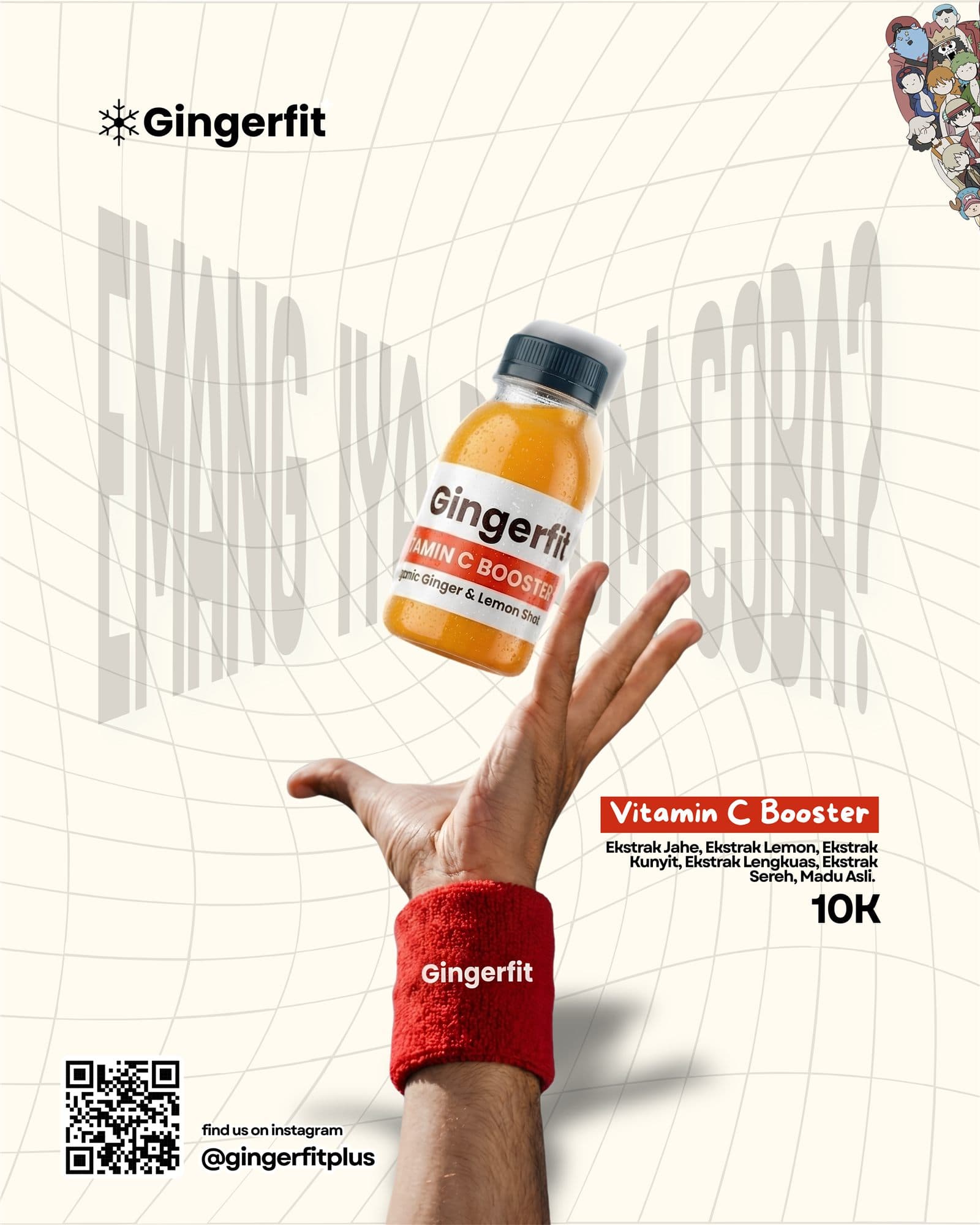 Galeri produk dan aktivitas Gingerfit+ 2