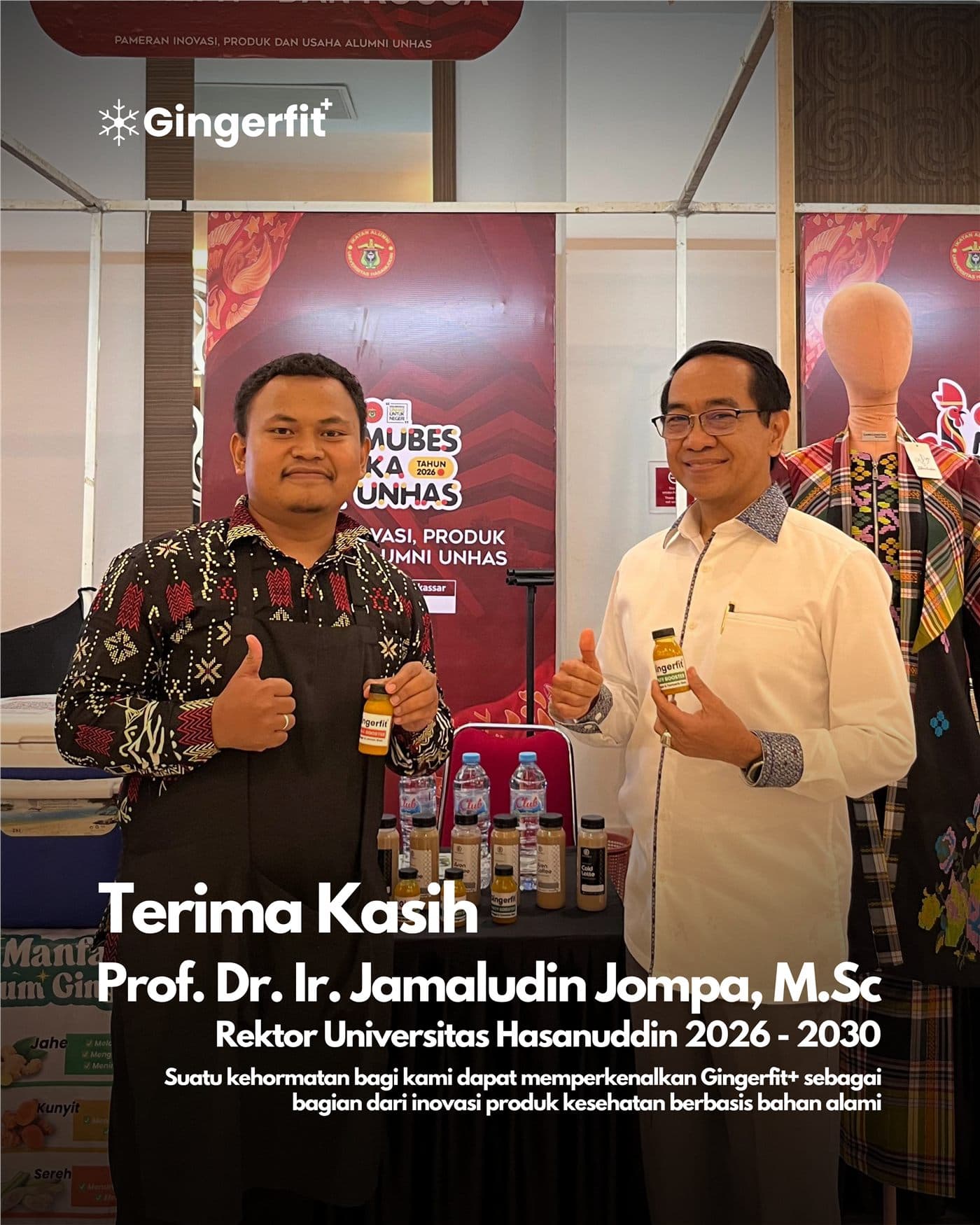 Dokumentasi pelanggan Gingerfit+ 1
