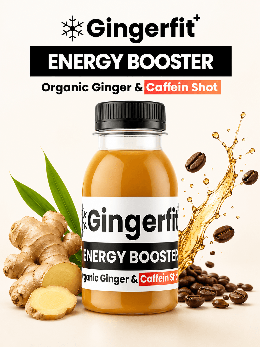 Botol Gingerfit+ varian Energy Booster