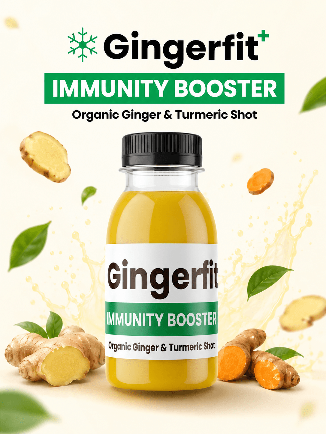 Botol Gingerfit+ varian Immunity Booster